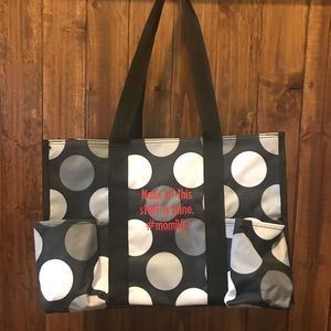 Thirty One Zip-Top Organizing Utility Tote